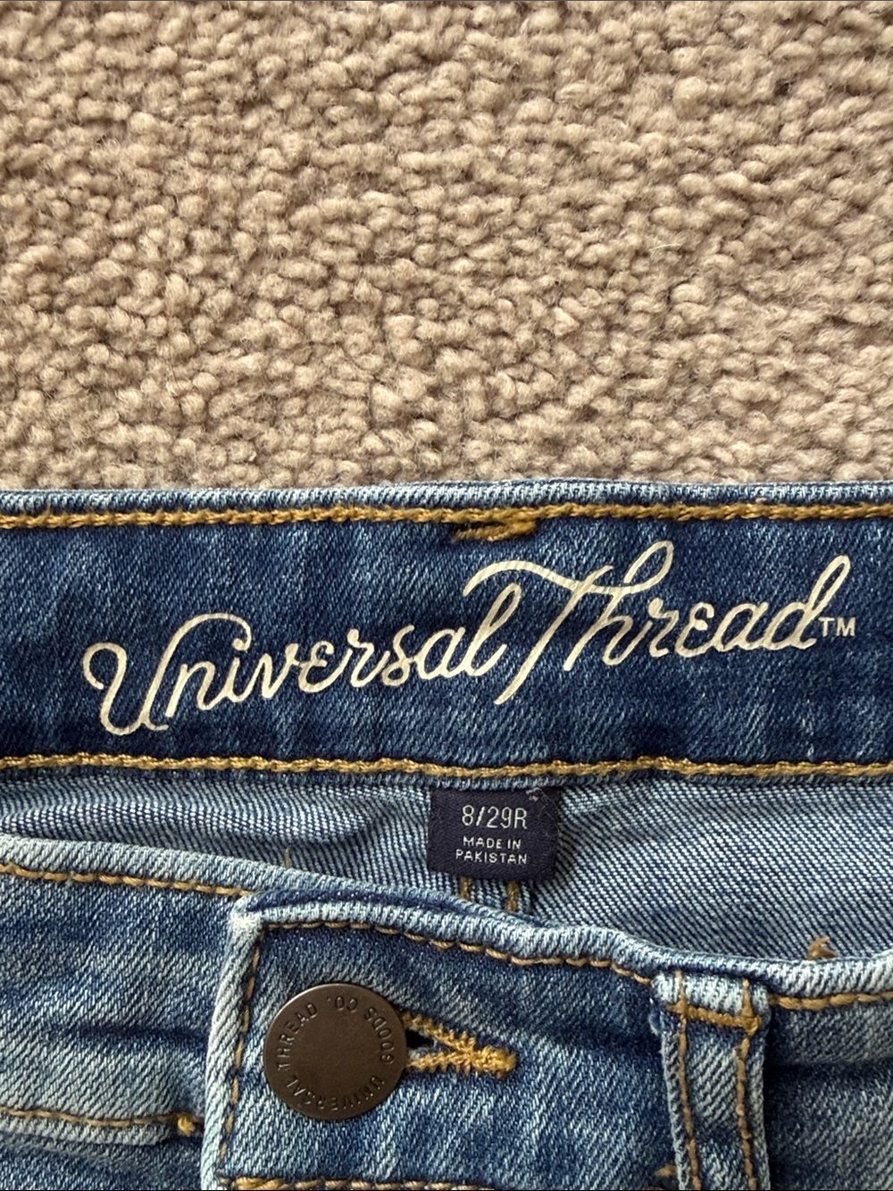 Universal Thread High Rise Skinny Distressed Jeans! - Picture 3 of 11